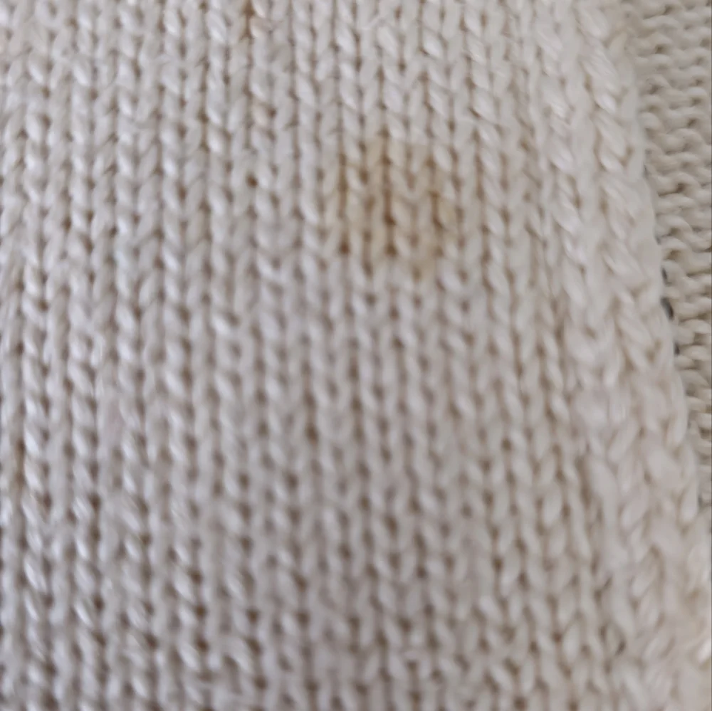 Polo Ralph Lauren Vintage Ribbed 1/4 Zip Sweater Large‎ Heavyweight Knit Flaws